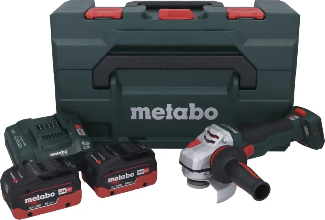 Metabo WB 18 LTX BL 15-125 Accu Haakse Slijper - 18V 125mm Borstelloos - 2x 10.0Ah