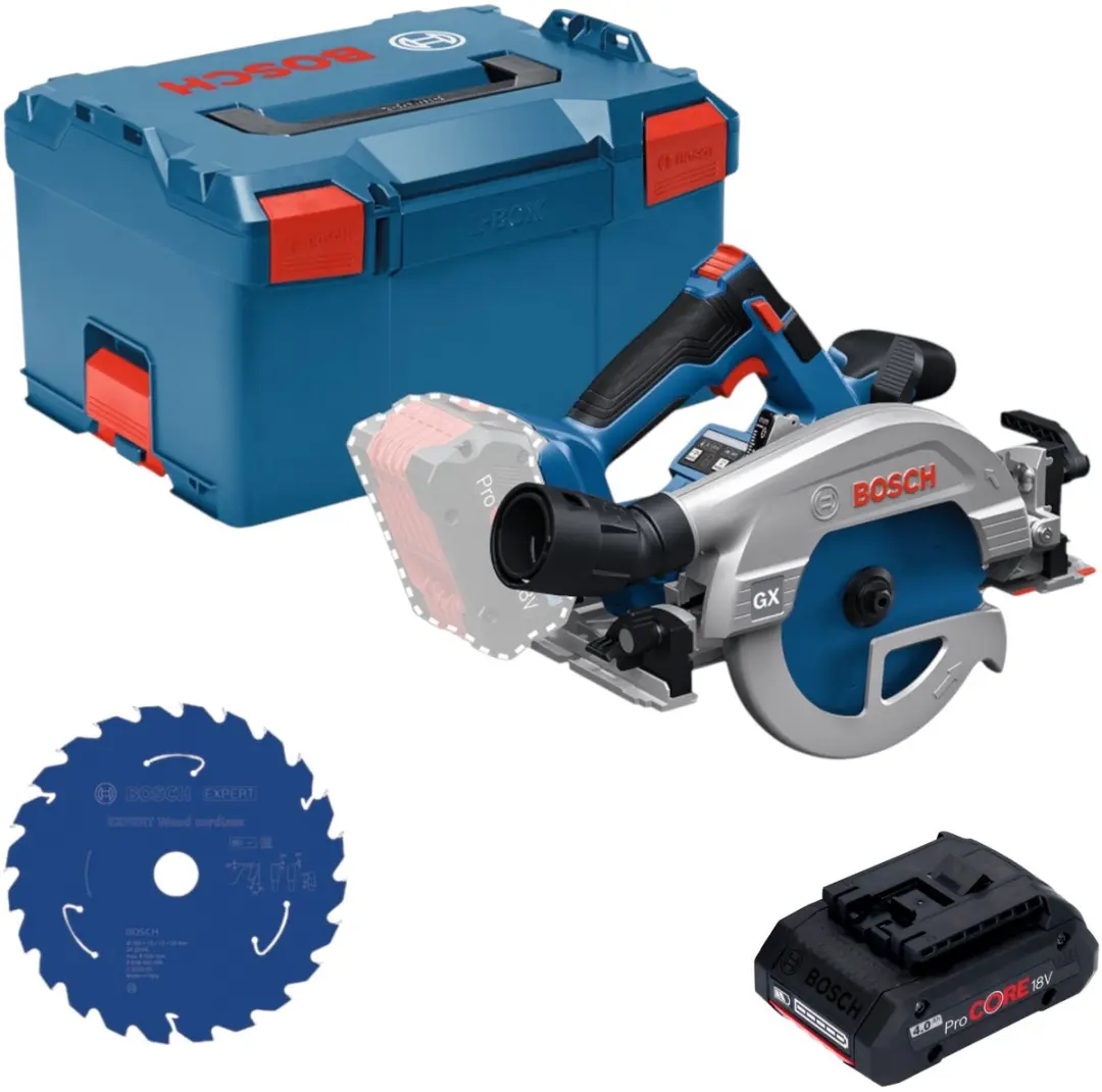 Bosch Professional GKS 18V-57-2 GX Accu-cirkelzaag 165mm