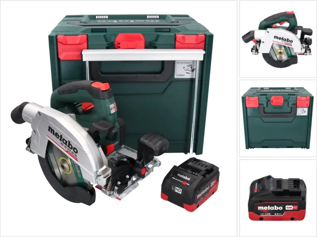Metabo KS 18 LTX 66 BL Accucirkelzaag 165mm