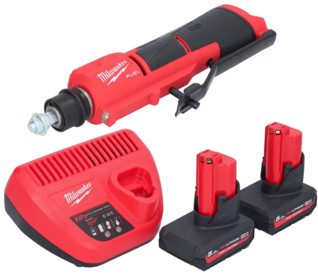 Milwaukee M12 FTB-502 Bandenfrees 12V - 7/16" Hex Brushless - 2x 5.0Ah