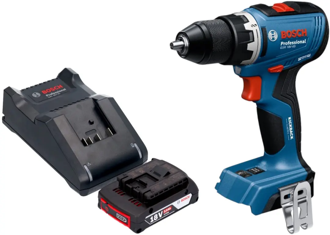 Bosch Professional GSR 18V-65 Accuschroefboormachine 63Nm