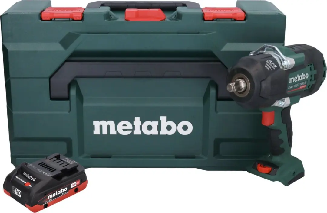 Metabo SSW 18 LTX 1450 BL Accu-Slagmoersleutel 1450Nm - 4.0Ah