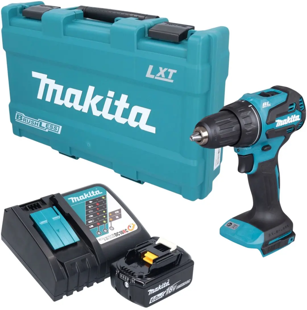 Makita DDF490RG1K Accuboormachine 18V 65Nm Borstelloos
