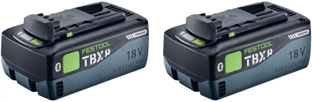 Festool accuset 2x BP 18 TBX 8 ASI 8000mAh
