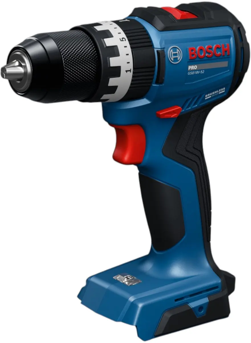 Bosch Professional GSB 18V-52 Accu-slagboormachine - 70 Nm Borstelloos - 3x 5,5 Ah