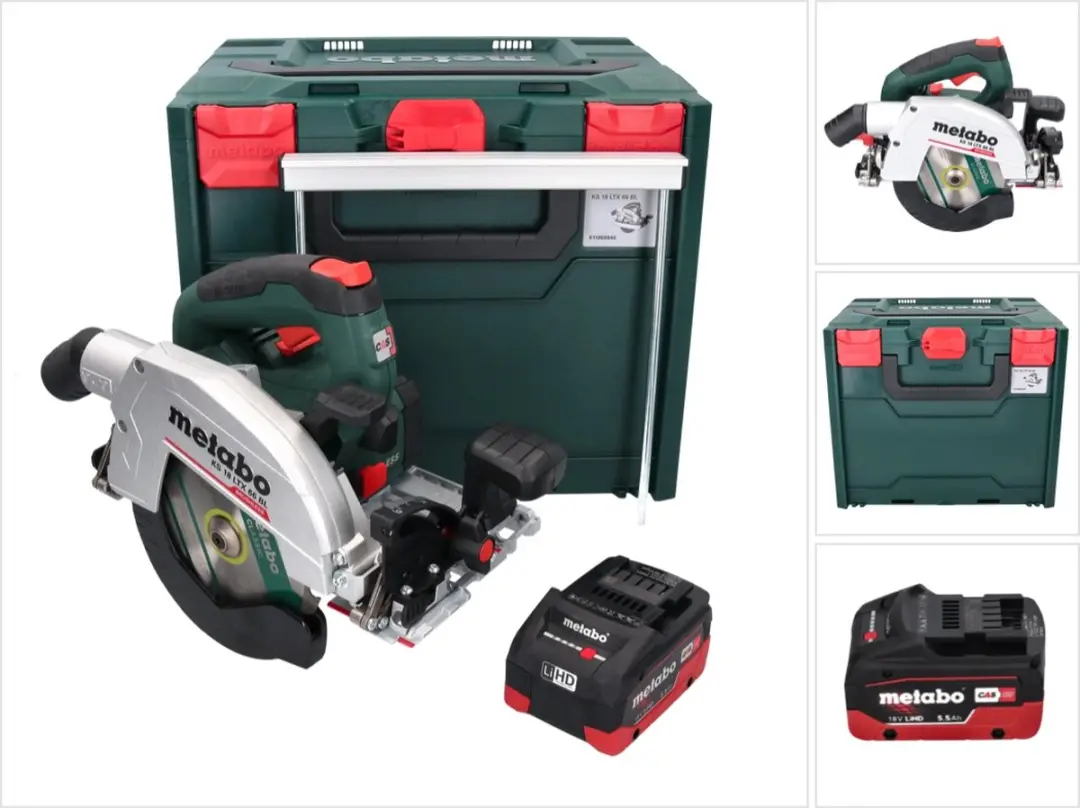 Metabo KS 18 LTX 66 BL Accucirkelzaag 165mm
