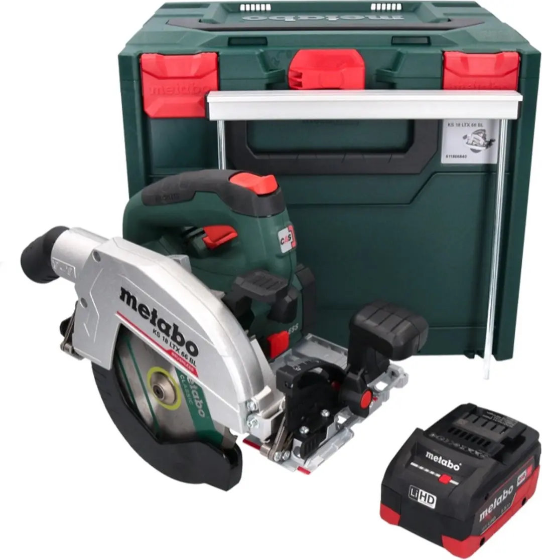 Metabo KS 18 LTX 66 BL Accucirkelzaag 165mm - 1x 5,5Ah accu