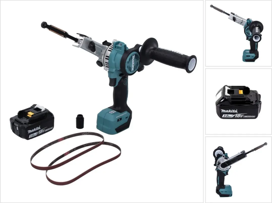 Makita DBS 180 F1 Accu-bandvijl 18V 9x533mm Borstelloos
