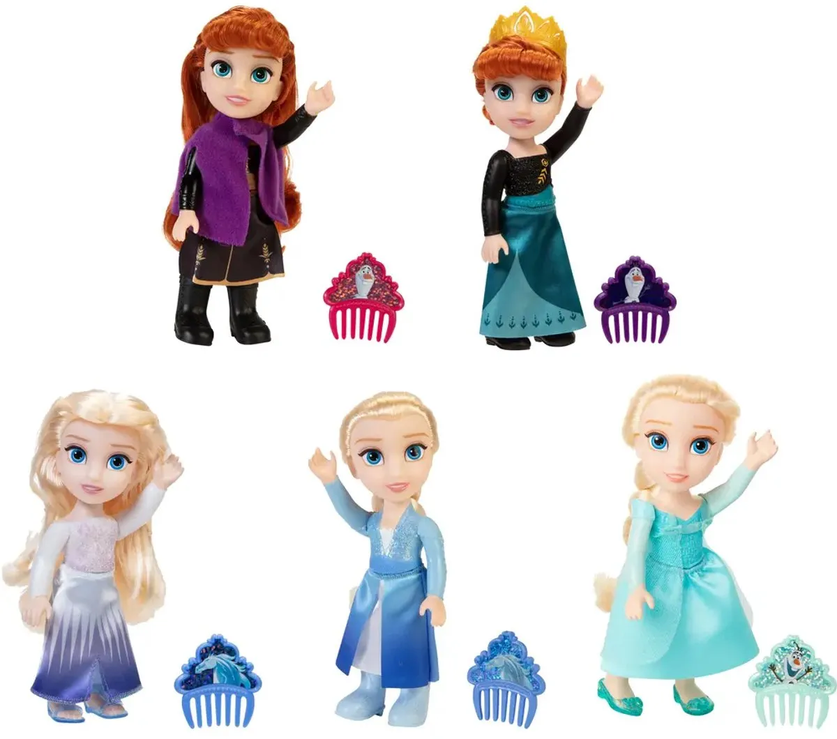 Disney Frozen Petite Poppen Multicolor