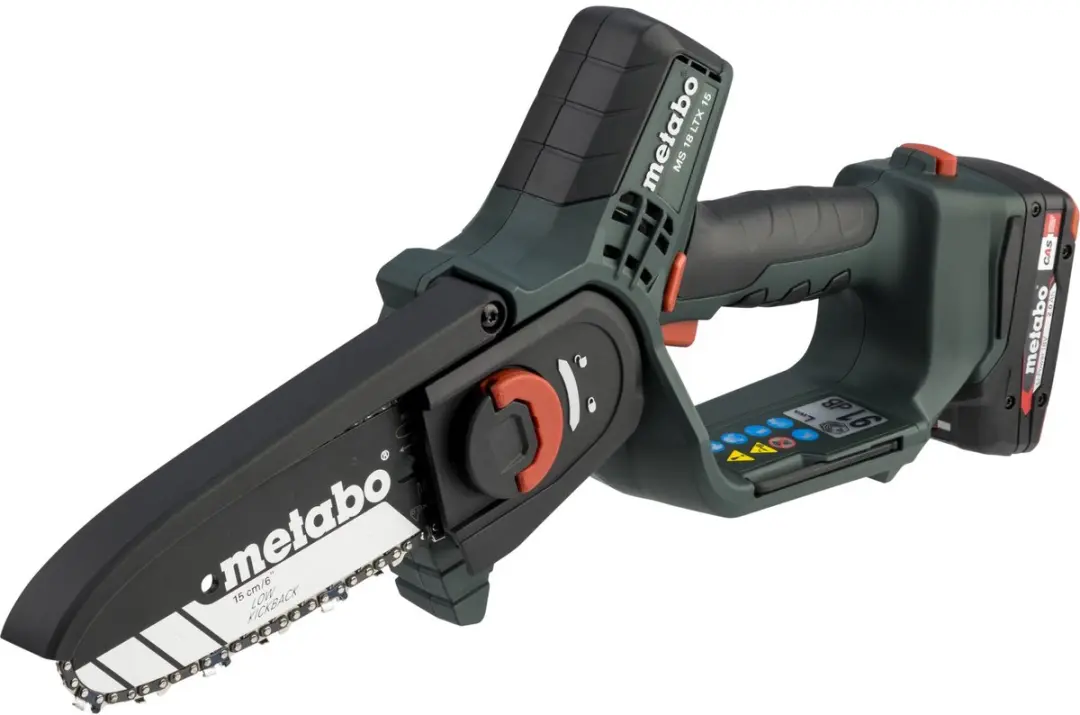 Metabo MS 18 LTX 15 Accu-Houtzaag 15cm - 2,0Ah + Oplader + Tas