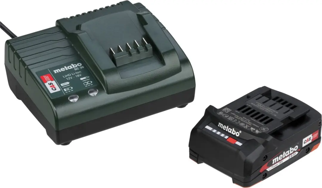 Metabo MS 18 LTX 15 Accu-Houtzaag 15cm - 2,0Ah + Oplader + Tas