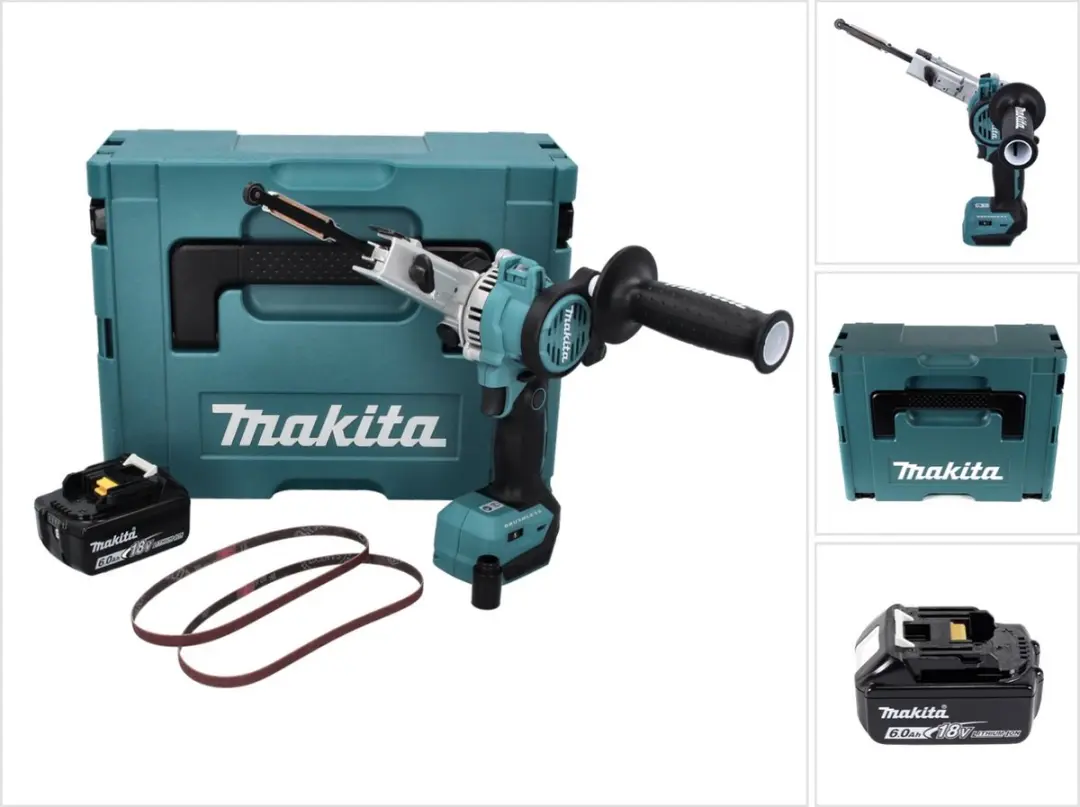 Makita DBS 180 G1J Accu-bandvijl 18V 9x533mm Borstelloos