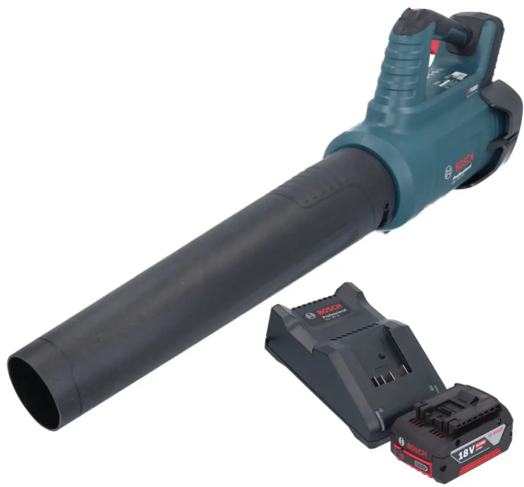 Bosch Professional GBL 18V-750 Accubladblazer - 1x 4.0Ah Accu