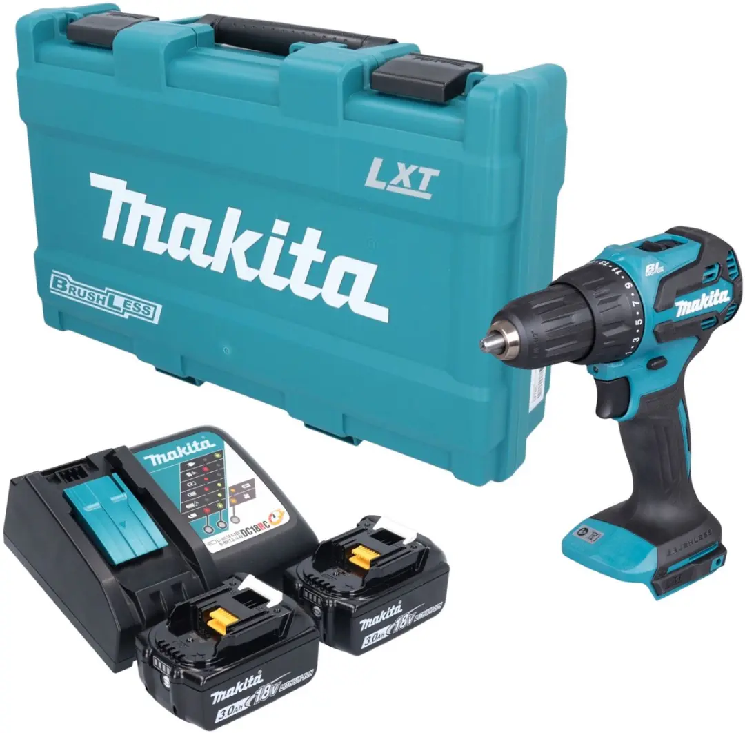 Makita DHP490RFK Slagboormachine 18V 65Nm