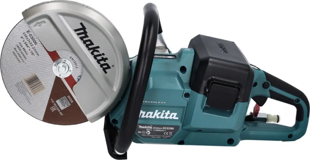Makita DCE090RT2X1 Accu-doorslijpmachine 230mm - 2x 5,0Ah accu