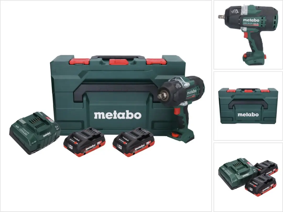 Metabo SSW 18 LTX 1450 BL Accu-Slagmoersleutel