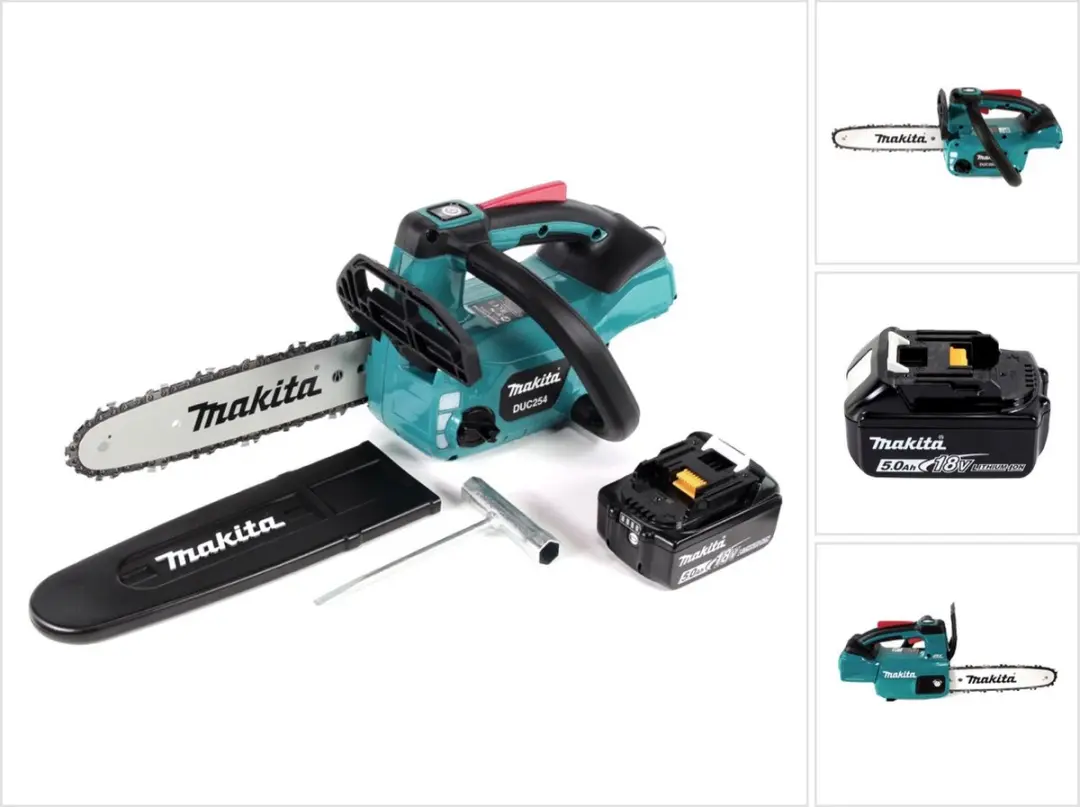 Makita DUC 254 T1 Accu-kettingzaag 18V 25cm