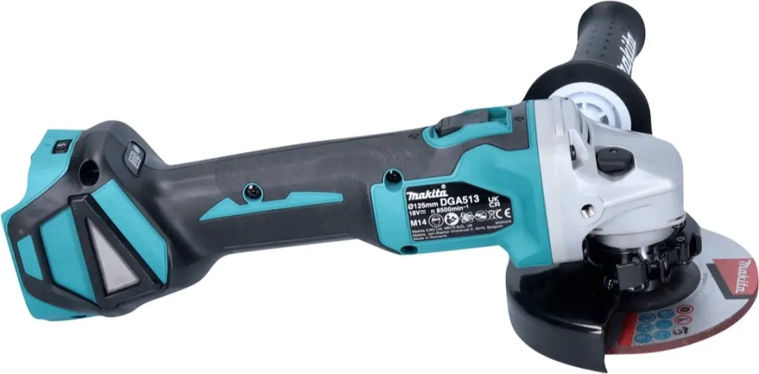 Makita DGA 513 RF1 Haakse Slijper 18V - 125mm - 3.0Ah
