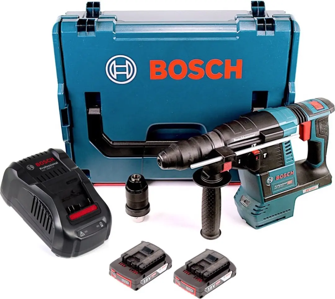 Bosch Professional GBH 18V-26 F Accuboormachine SDS-plus - 2x 2,0Ah Accu