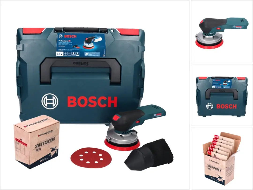 Bosch Professional GEX 18V-125 Accu-Excentrische Schuurmachine 125mm