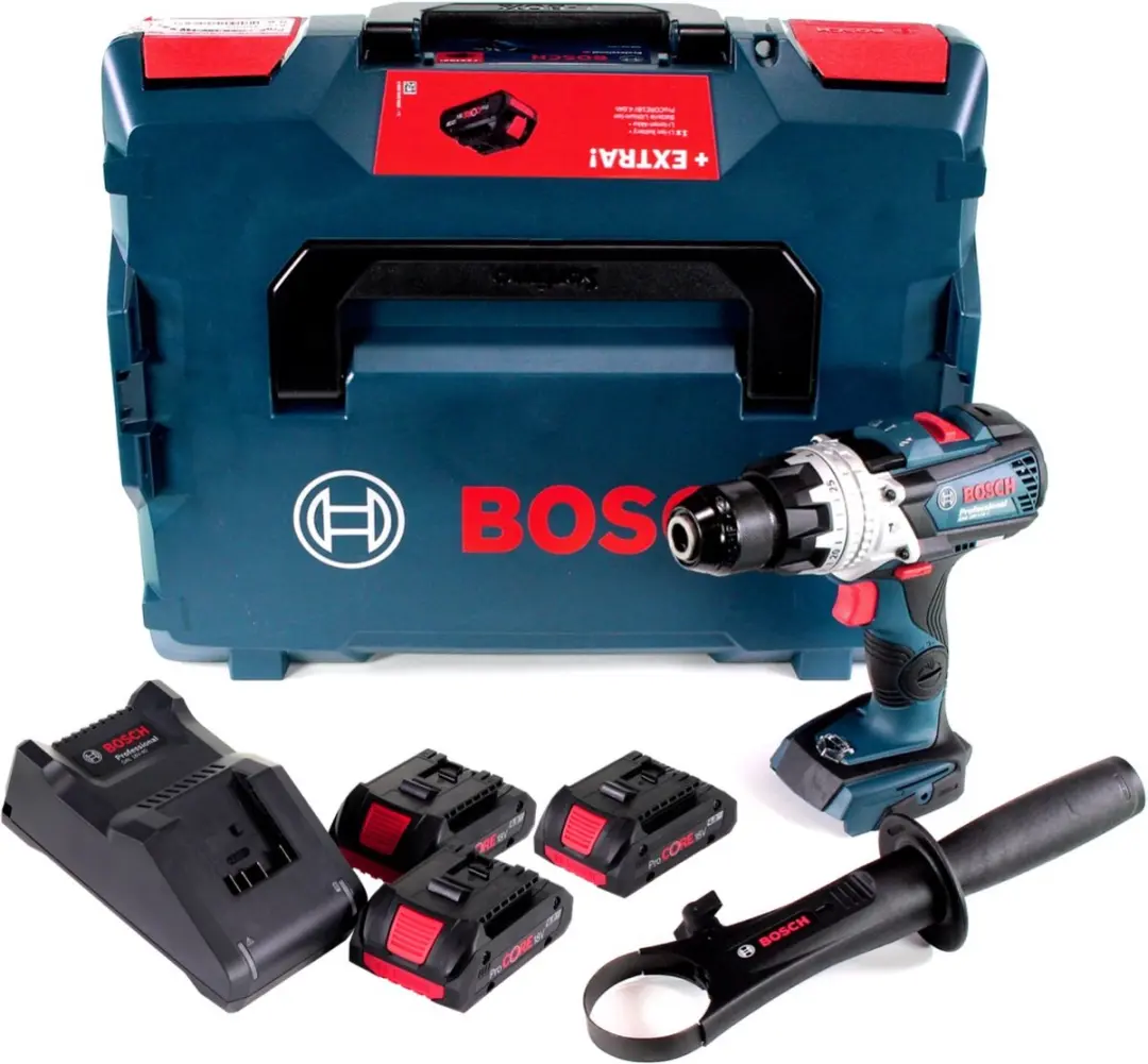 Bosch Professional GSB 18V-110 C Accuschroef Klopboormachine - 3x 4,0Ah - L-Boxx
