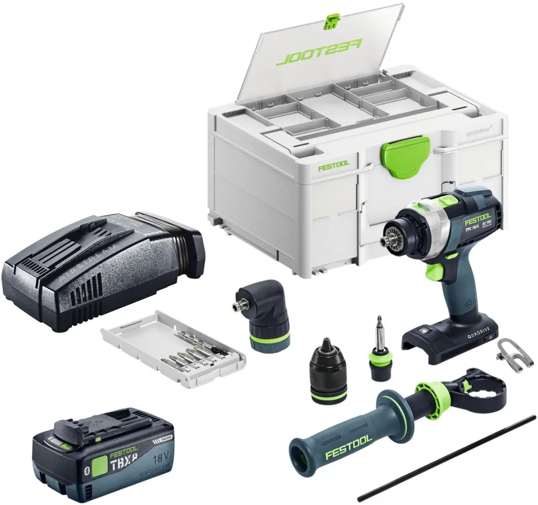 Festool TPC 18/4-Basic-Set Accu-slagboormachine 75Nm