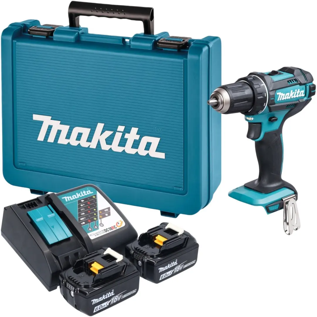 Makita DDF482RGE Accu-boorschroevendraaier 18V 62Nm