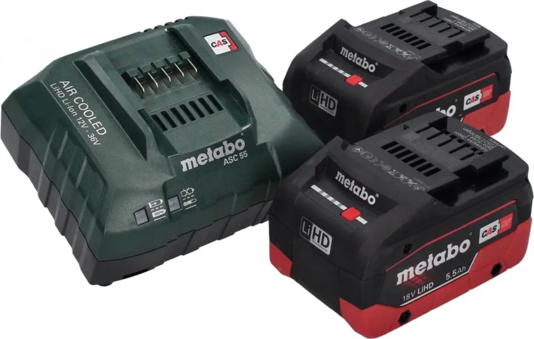 Metabo KS 18 LTX 66 BL Accucirkelzaag 165mm - 2x 5,5Ah + Lader + MetaBOX