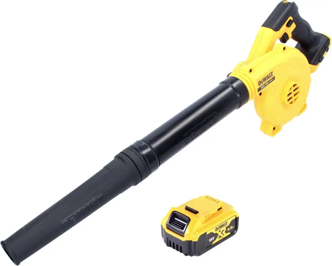 DeWalt DCV 100 N Accubladblazer 18V - 290 km/h - 1x 5.0Ah