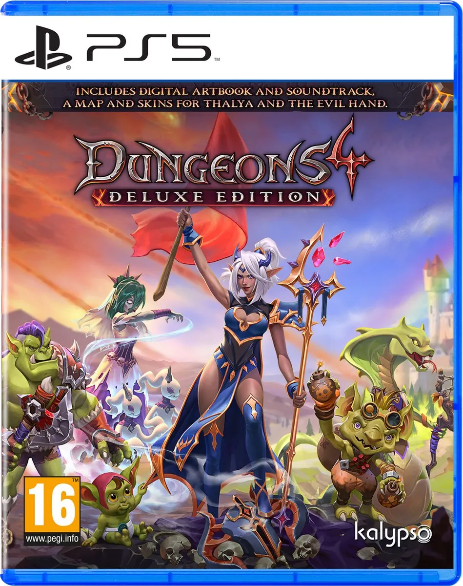 PlayStation Games Dungeons 4 Deluxe Edition