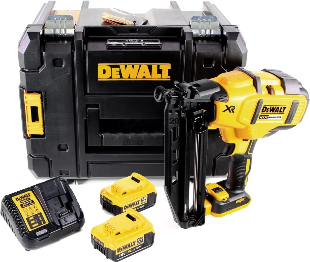 DeWalt DCN 660 M2 Accuspijkerapparaat 18V - 2x 4,0Ah + Lader + Koffer