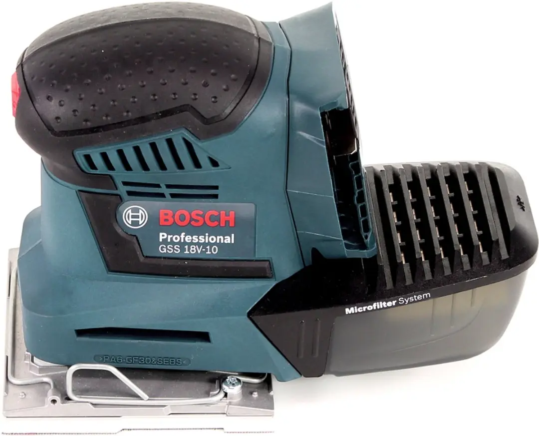 Bosch Professional GSS 18V-10 Vlakschuurmachine - 2x 5.0Ah Accu + Lader