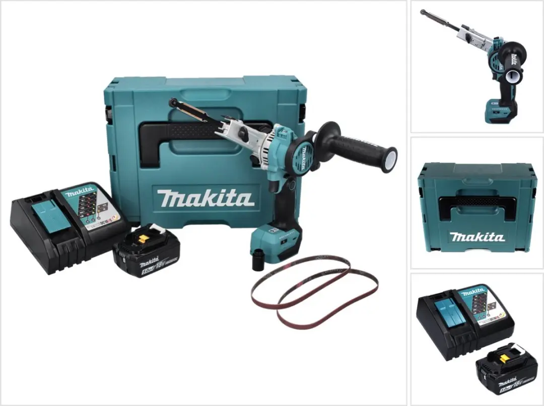 Makita DBS 180 RT1J Accu-bandvijl 18V 9x533mm