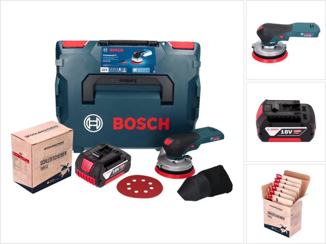 Bosch Professional GEX 18V-125 Accu-Excentrische Schuurmachine 125mm