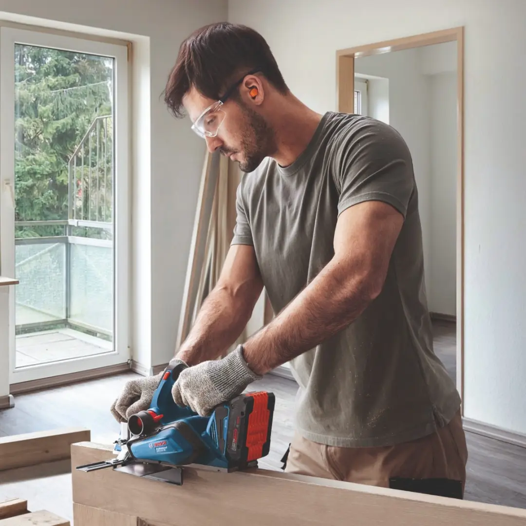 Bosch Professional GHO 18V-26 Accuschaafmachine - 5.0Ah - L-Boxx