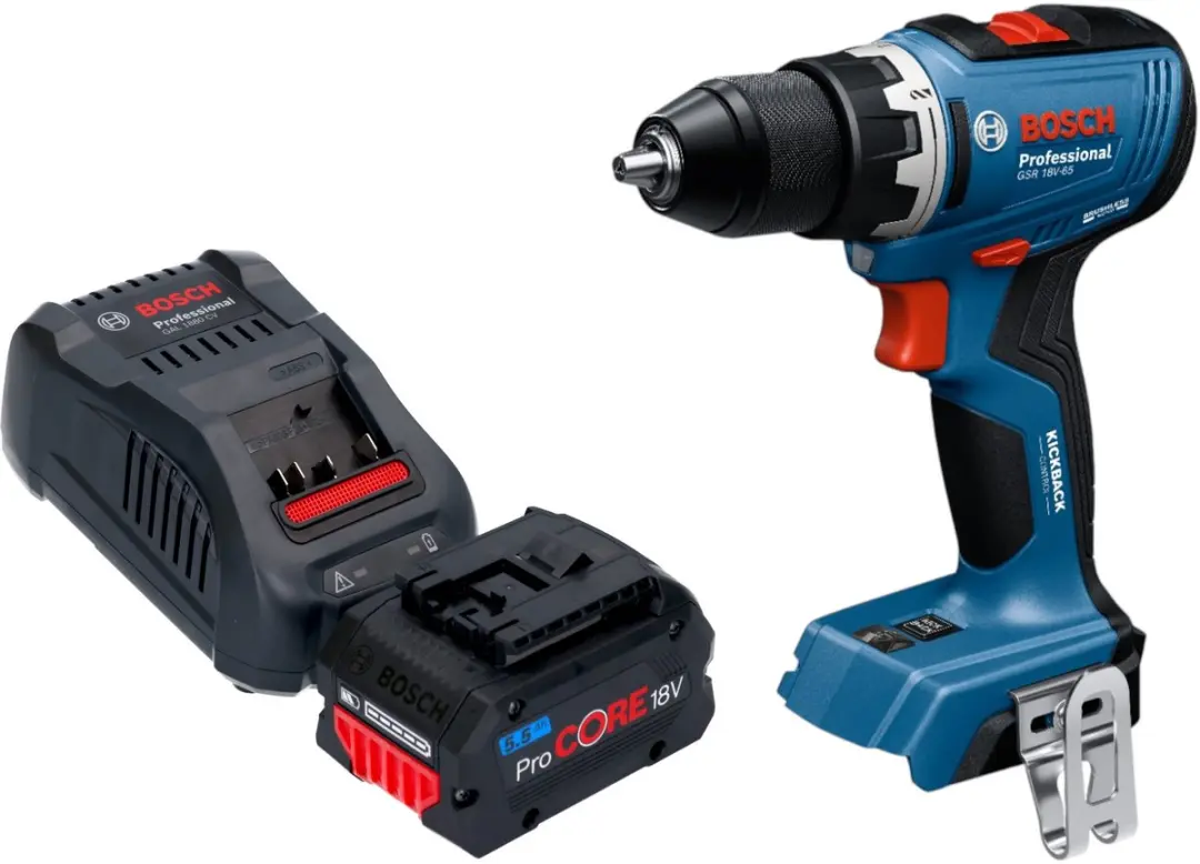 Bosch Professional GSR 18V-65 Accuboormachine