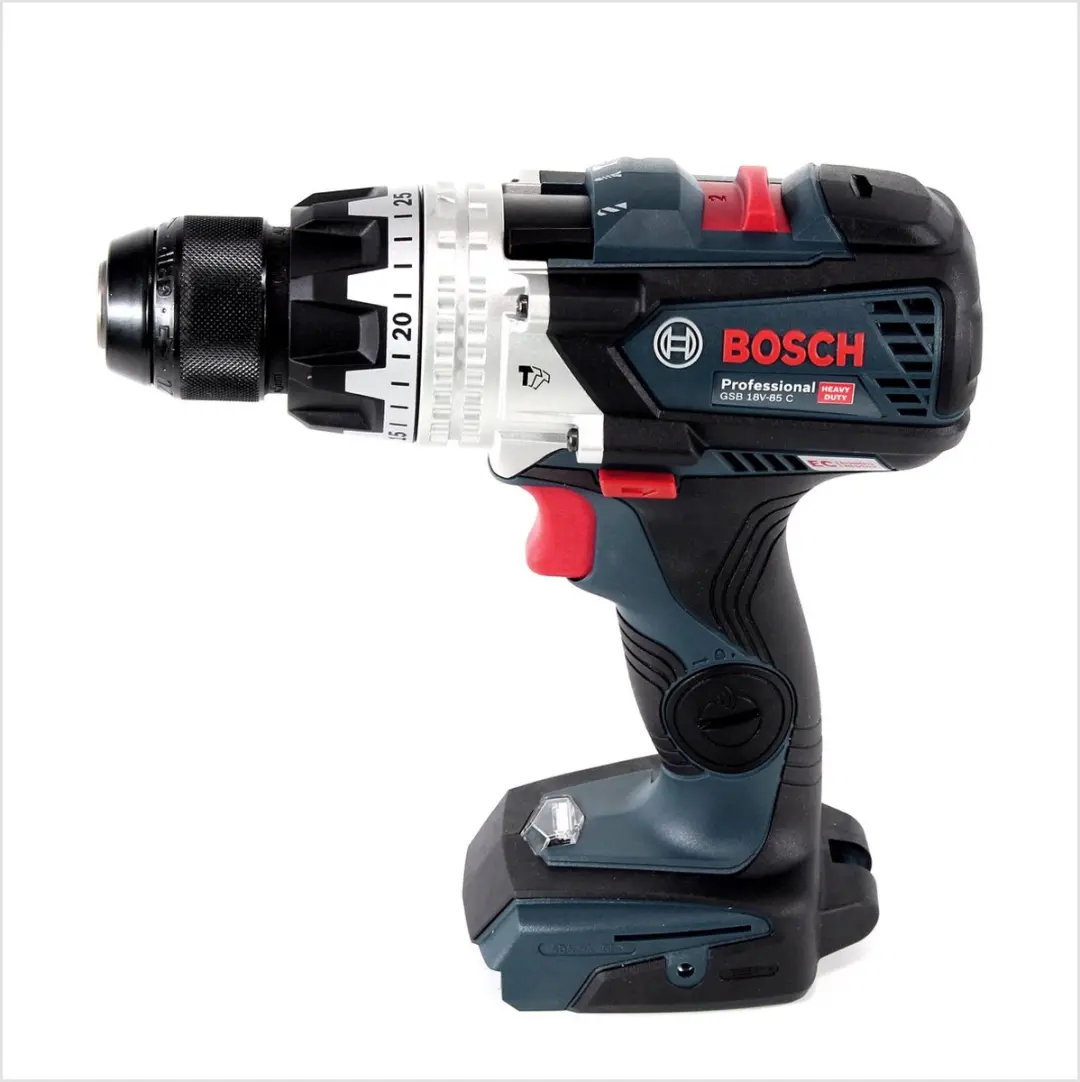 Bosch Professional GSB 18V-85 C Klopboormachine - 85Nm Borstelloos - 20 Stuks
