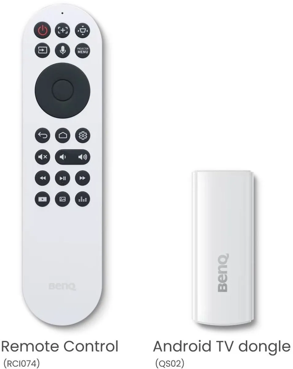 BenQ X500i Gaming Projector 2200W - Wit/Zwart - afbeelding 6 van 6