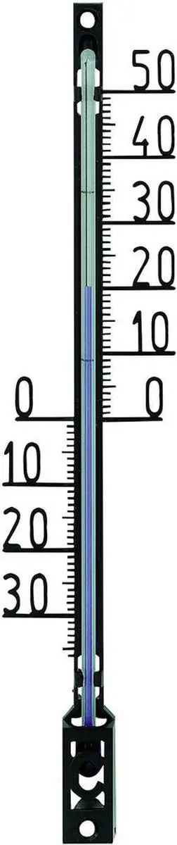 TFA Dostmann Wand Thermometer - Zwart