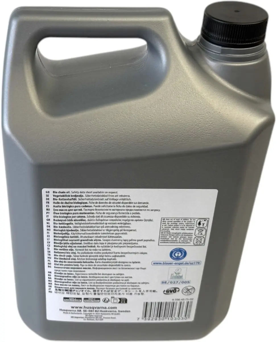 Husqvarna X-Guard Biologische Kettingolie 5L