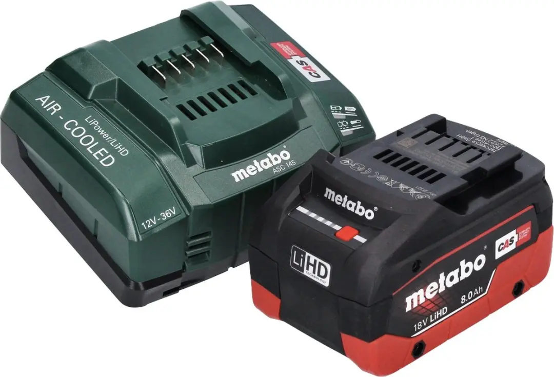 Metabo WVB 18 LTX BL 15-125 Haakse Slijper - 18V 125mm Borstelloos - 20 Stuks