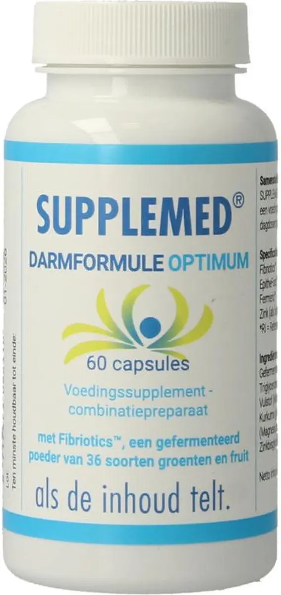 Supplemed Darmformule Optimum 60 Capsules