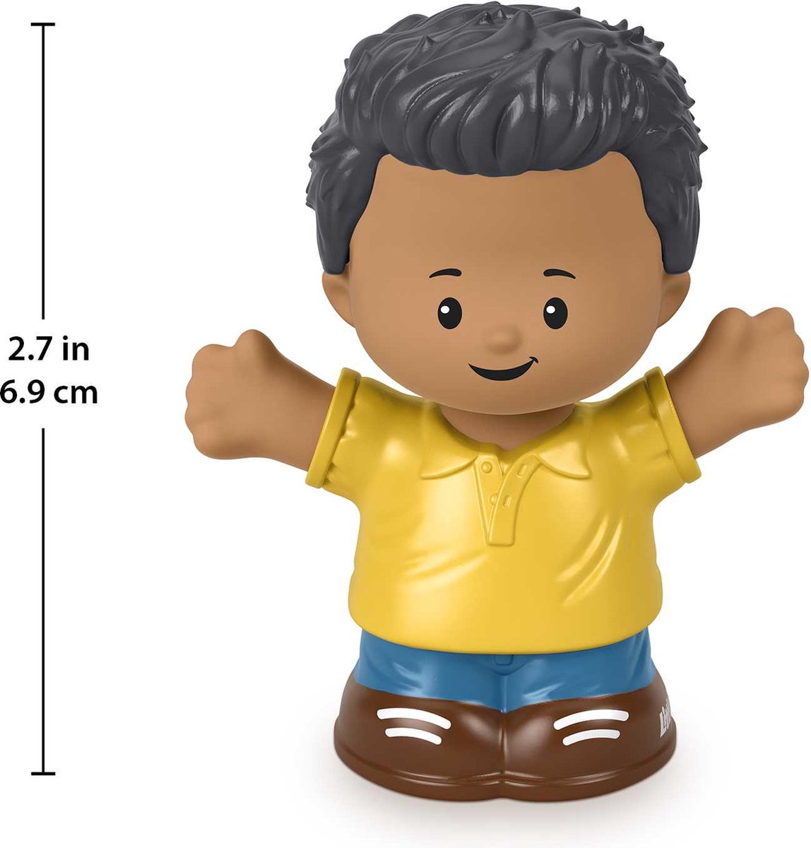 Fisher-Price Little People Gray-Haired Man, 1 jaar, Meerkleurig