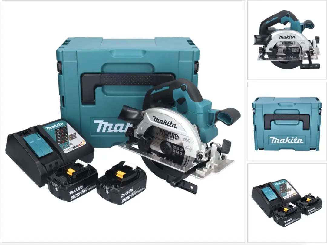Makita DHS661RMJ Accu-Handcirkelzaag 18V 165mm