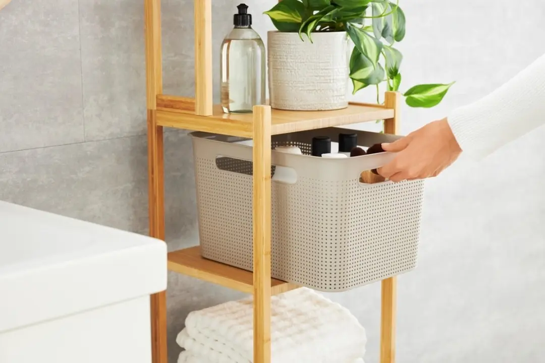 Rotho Brisen Opbergmand 16L - Bruin