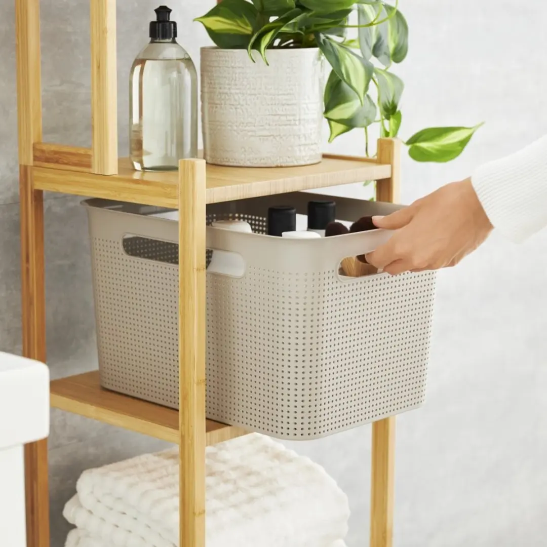 Rotho Brisen Opbergmand 16L - Bruin