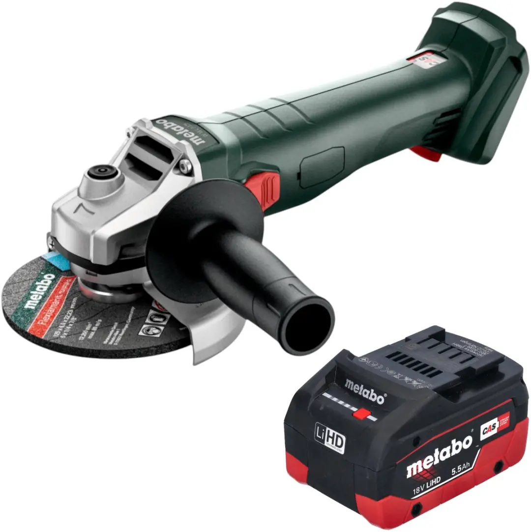 Metabo W 18 7-125 Accu-haakse slijper 125mm