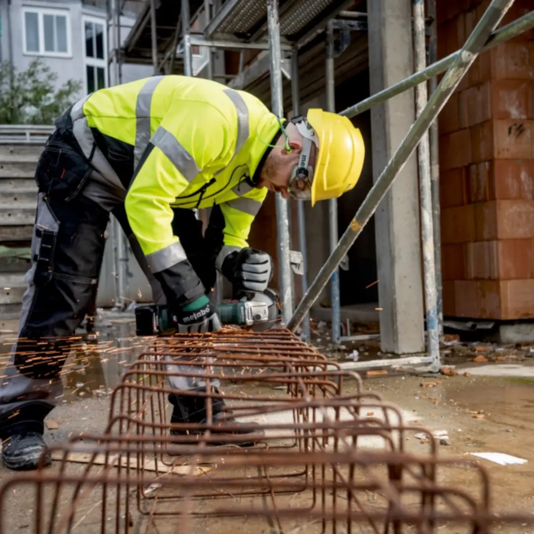 Metabo W 18 7-125 Accu-haakse slijper 125mm - 18V 5,5Ah