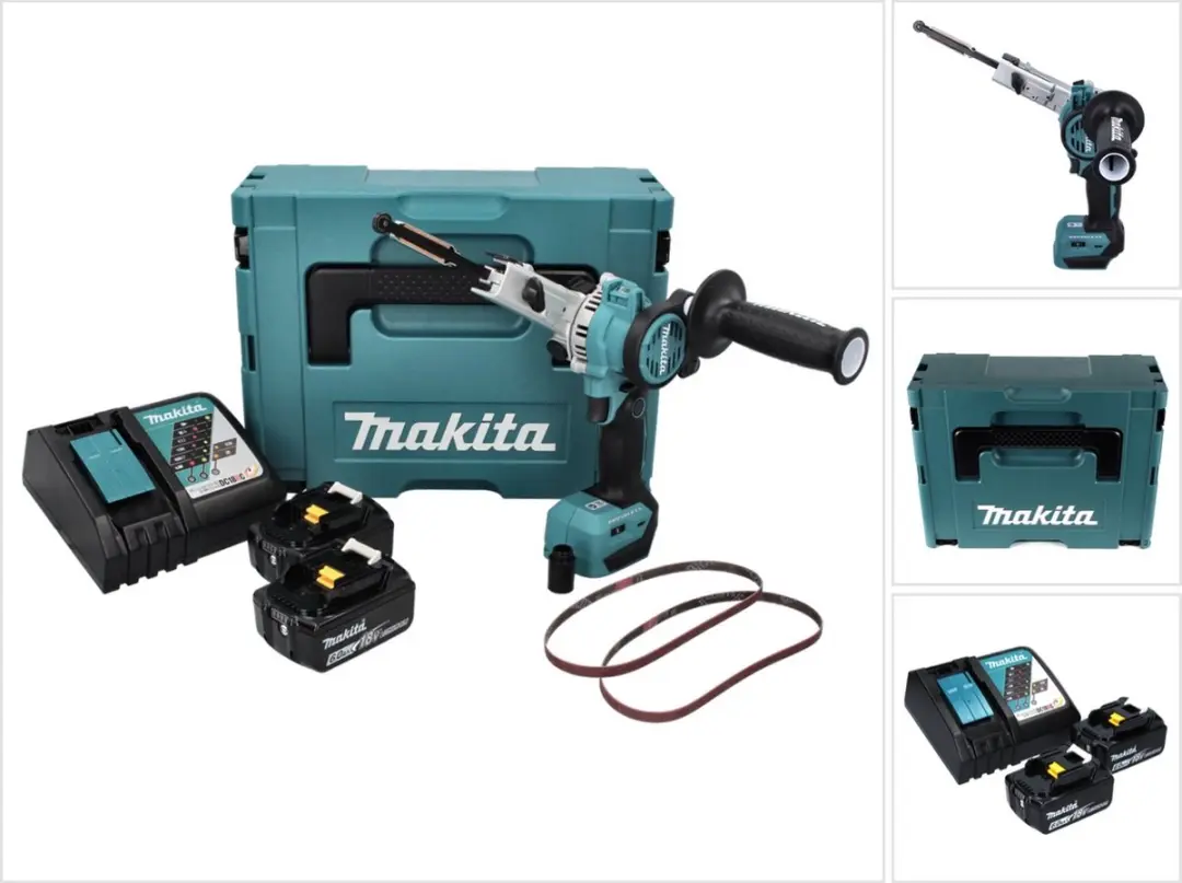 Makita DBS 180 RGJ Accu-bandvijl 18V