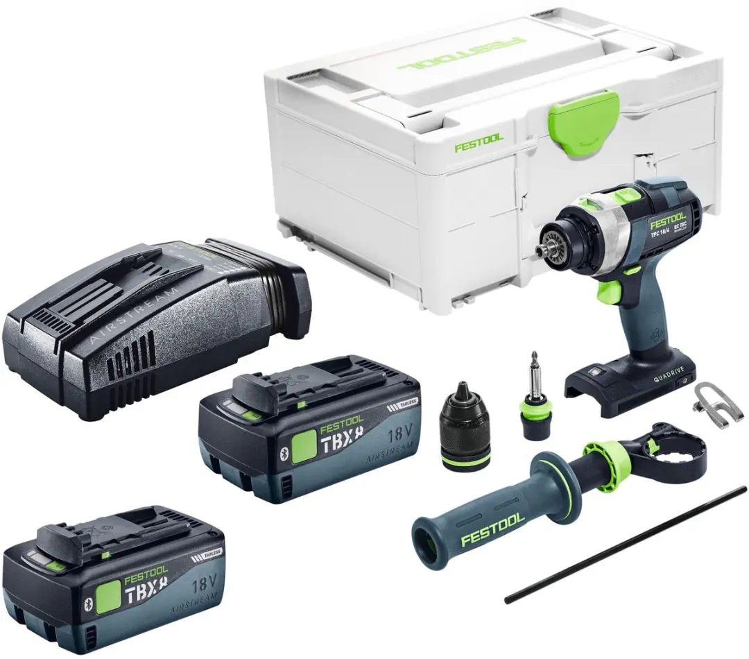 Festool TPC 18/4-Basic Accu-Slagboormachine 18V 75Nm